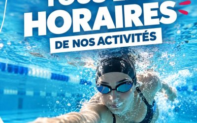 Toussaint : horaire des aqua-activités